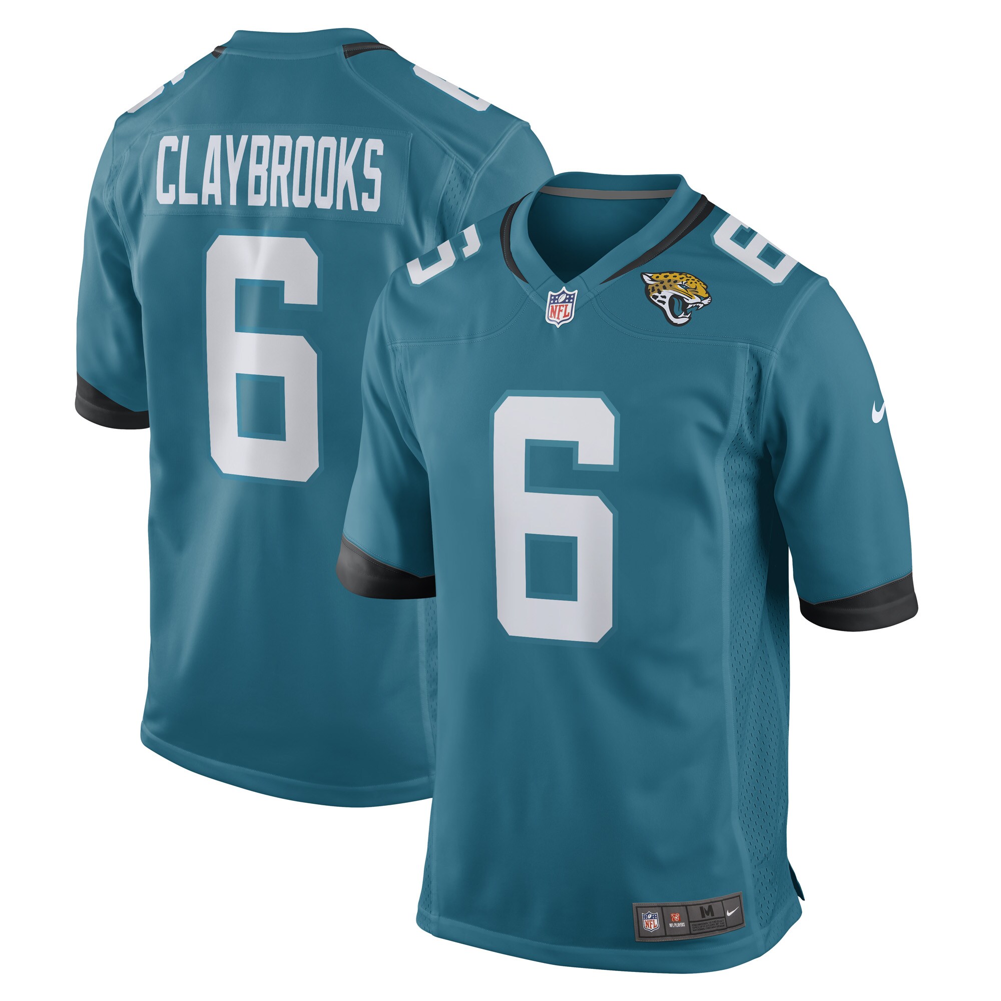 chris claybrooks jacksonville jaguars nike game player jersey teal 5289 yxnfw.jpg