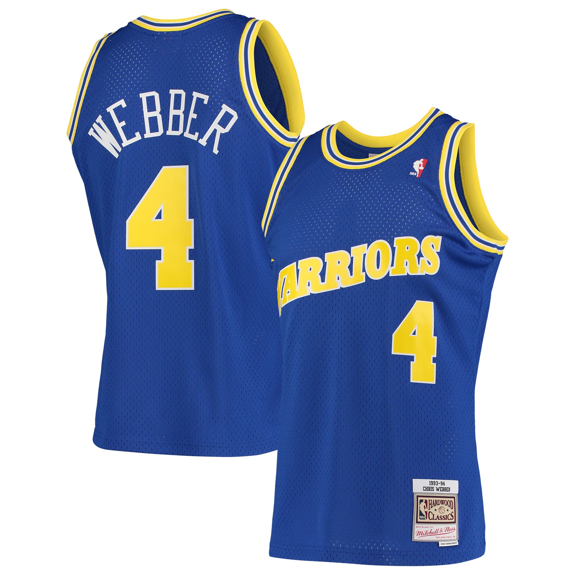 chris webber golden state warriors mitchell 26amp ness 199394 hardwood classics swingman jersey royal 2074 bpdqv.jpg