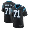 chris wormley carolina panthers nike game jersey black 9084 ht7it.jpg