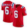 christian gonzalez new england patriots nike vapor f.u.s.e. limited jersey red 6180 xlsbm.jpg
