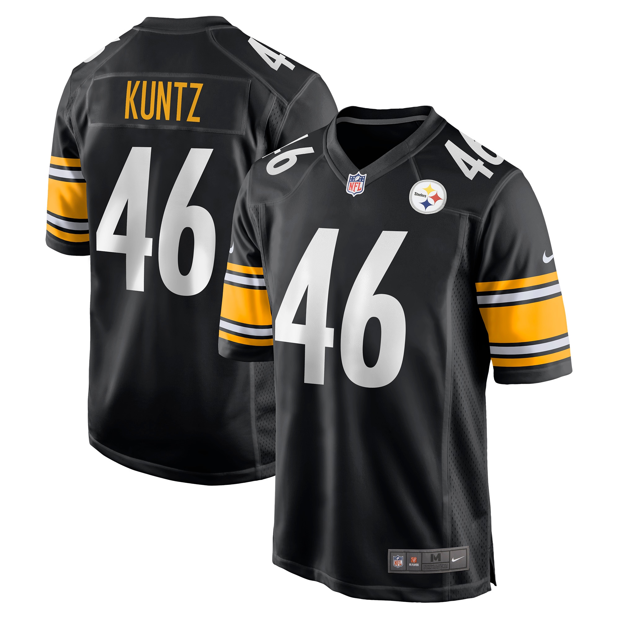 christian kuntz pittsburgh steelers nike game jersey black 3747 skzlw.jpg