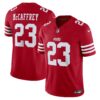 christian mccaffrey san francisco 49ers nike vapor f.u.s.e. limited jersey scarlet 2665 ad1ow.jpg