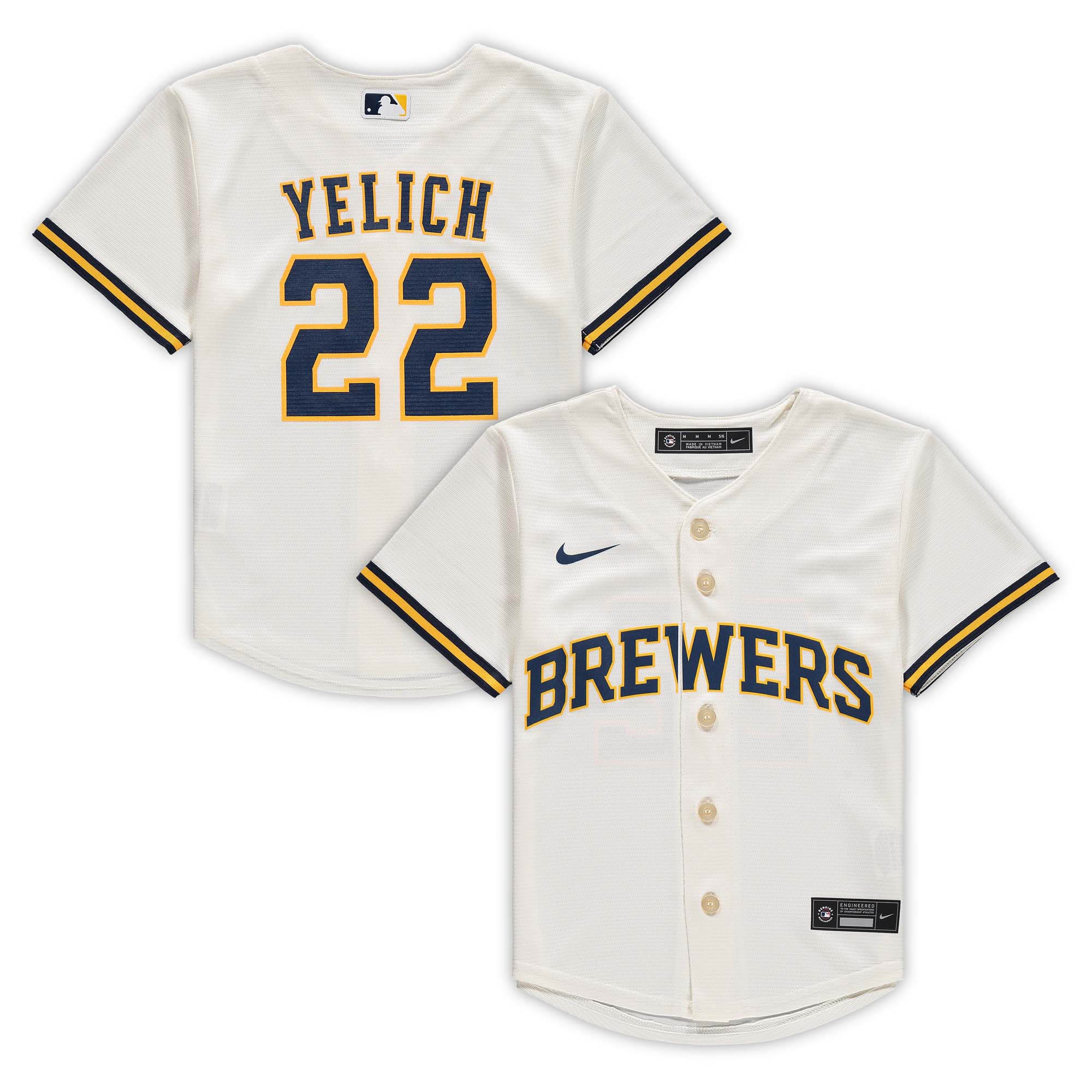christian yelich milwaukee brewers nike preschool home replica player jersey cream 7474 ce4nk.jpg