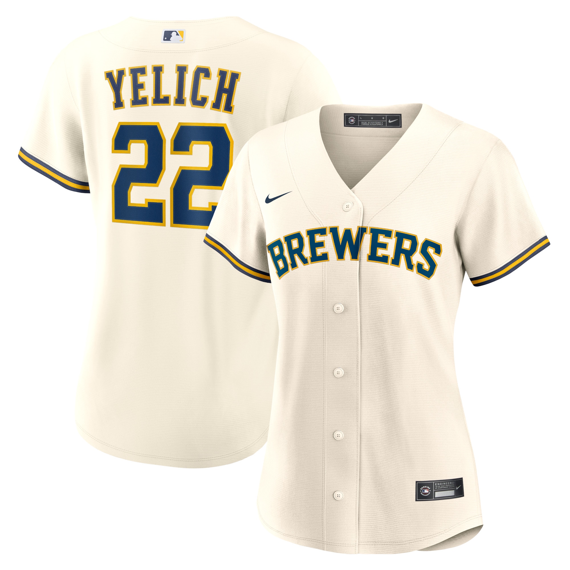 christian yelich milwaukee brewers nike womens home replica player jersey cream 5432 tnwyq.jpg