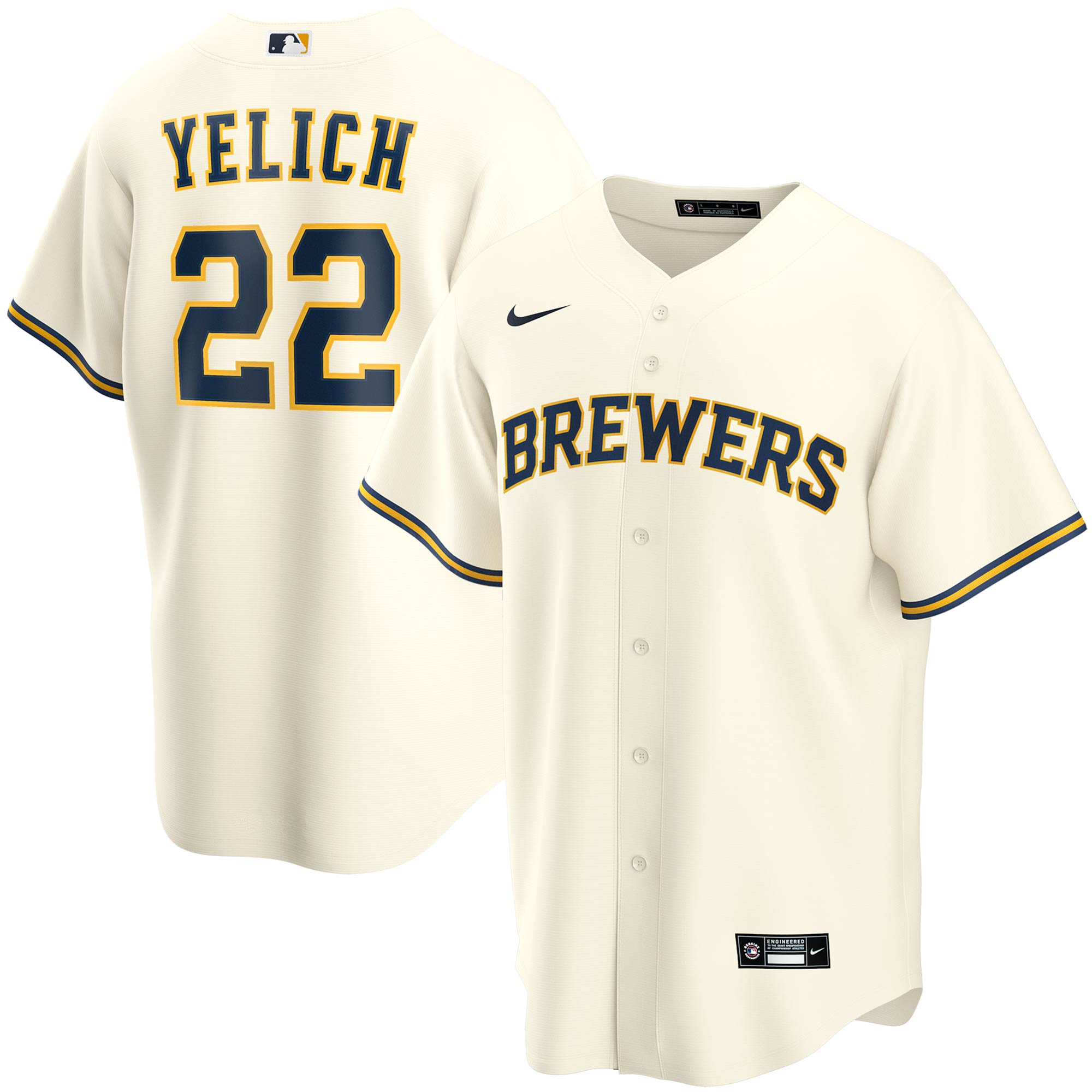 christian yelich milwaukee brewers nike youth alternate replica player jersey cream 8883 7ru7h.jpg