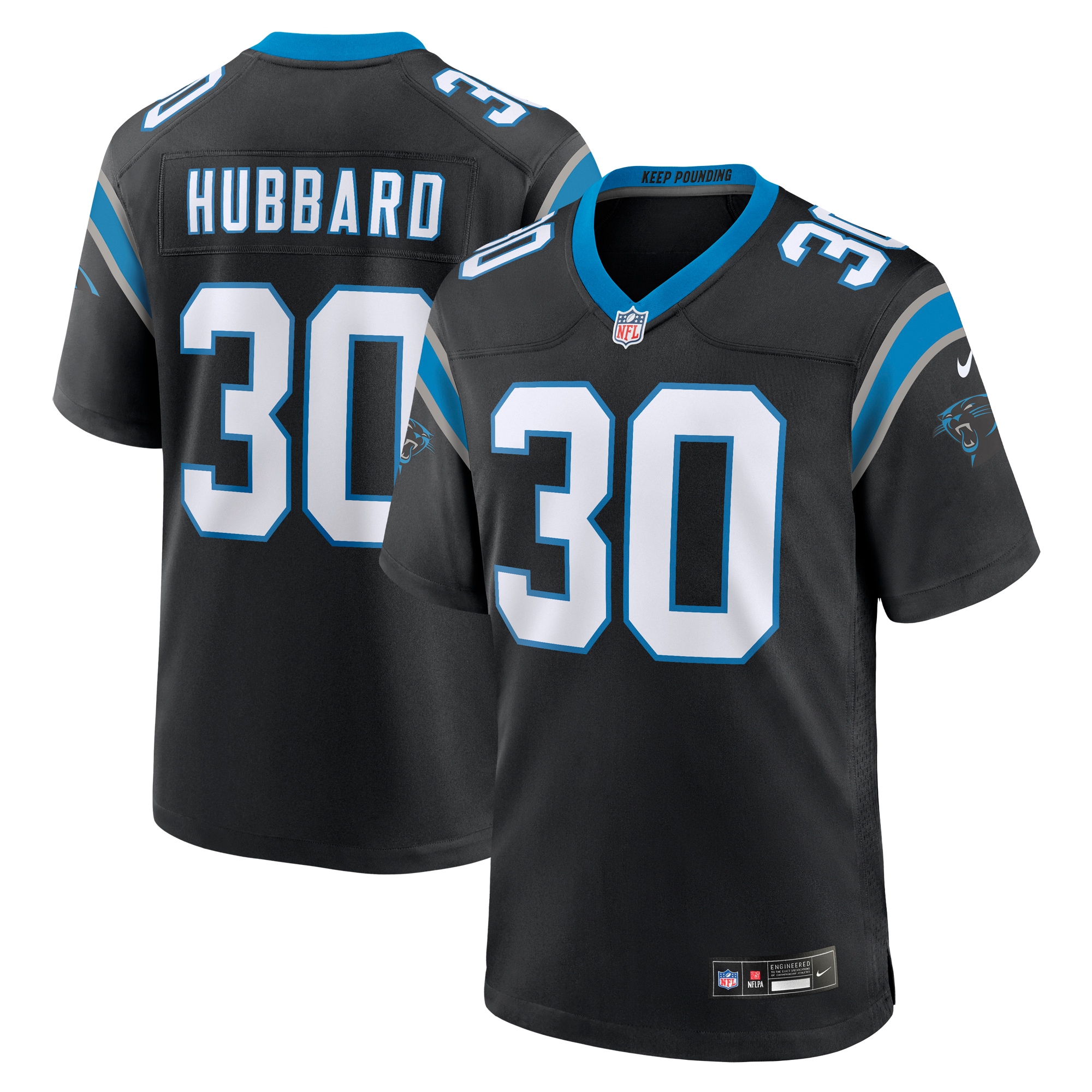 chuba hubbard carolina panthers nike team game jersey black 7876 zhhld.jpg
