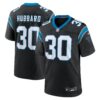 chuba hubbard carolina panthers nike team game jersey black 8403 dv3ie.jpg
