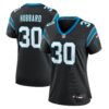 chuba hubbard carolina panthers nike womens team game jersey black 8622 on17y.jpg