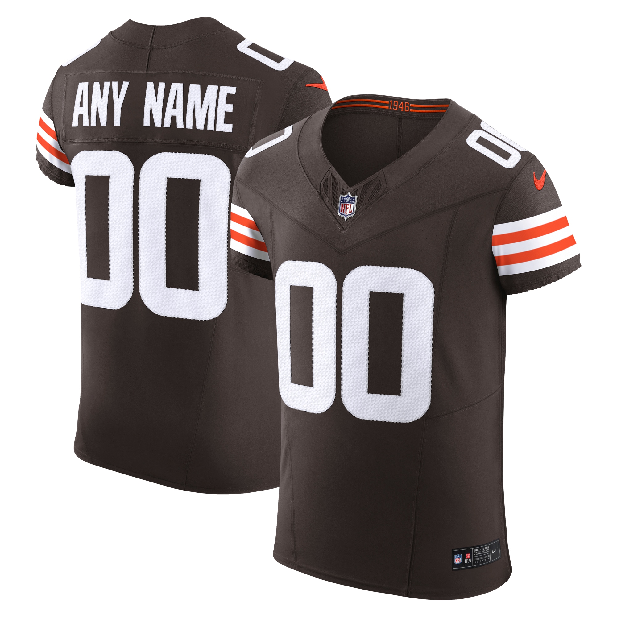 cleveland browns nike vapor f.u.s.e. elite custom jersey brown 2079 bqqxp.jpg