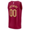 cleveland cavaliers fanatics youth fast break custom jersey maroon icon edition 1856 lye5r.jpg
