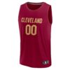 cleveland cavaliers fanatics youth fast break custom jersey maroon icon edition 5021 j9xky.jpg