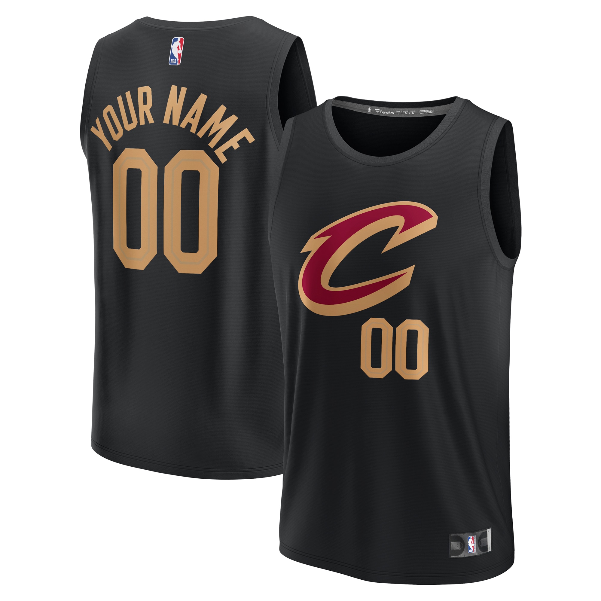 cleveland cavaliers fanatics youth fast break replica custom jersey statement edition black 1705 dk4er.jpg
