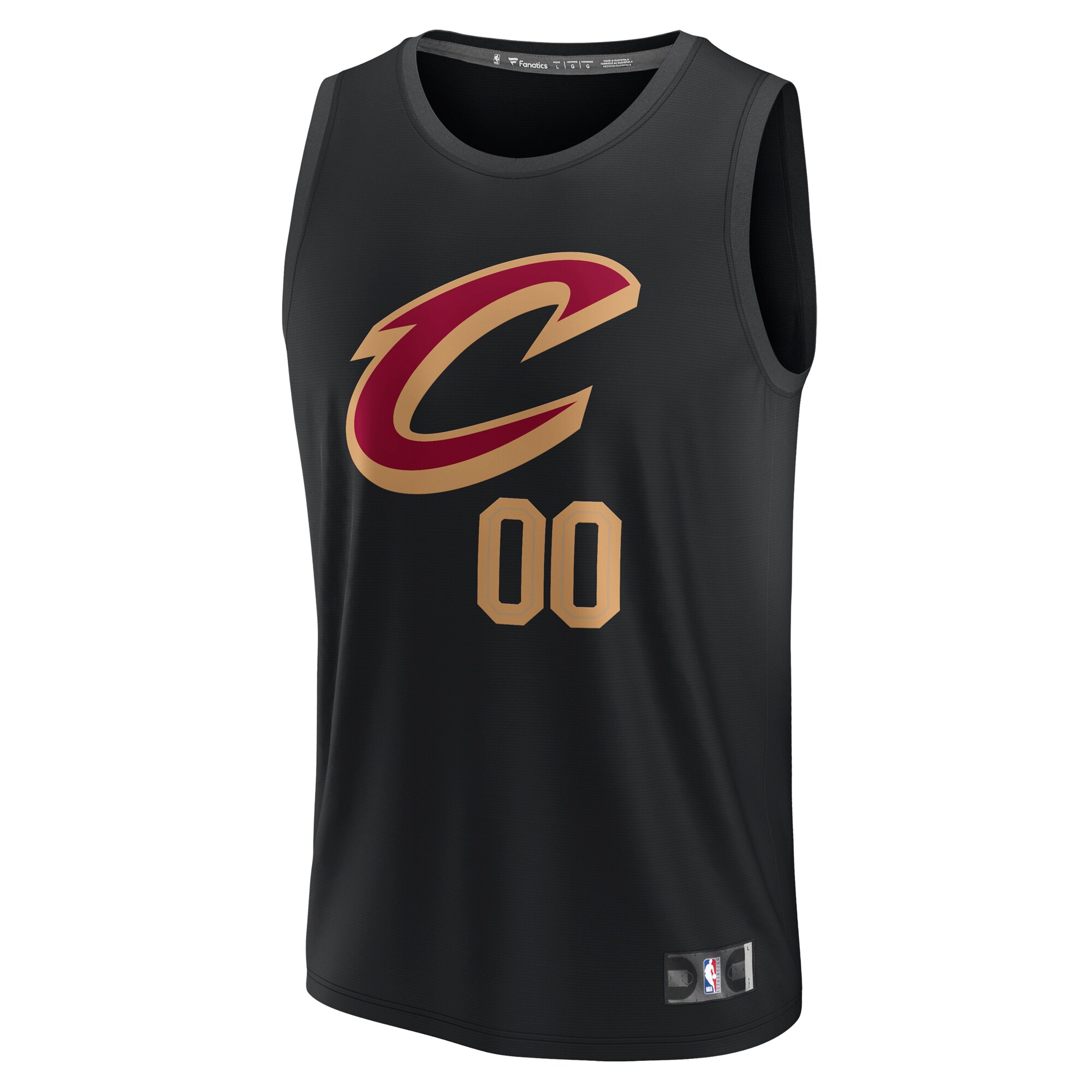 cleveland cavaliers fanatics youth fast break replica custom jersey statement edition black 2638 5vnfg.jpg