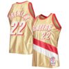 clyde drexler portland trail blazers mitchell 26amp ness 75th anniversary 199192 hardwood classics swingman jersey gold 5286 cmr4m.jpg
