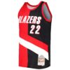 clyde drexler portland trail blazers mitchell 26amp ness hardwood classics 199192 split swingman jersey redblack 3161 j8gqp.jpg