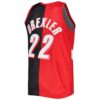 clyde drexler portland trail blazers mitchell 26amp ness hardwood classics 199192 split swingman jersey redblack 7603 cuj9i.jpg