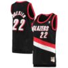clyde drexler portland trail blazers mitchell 26amp ness womens 199192 hardwood classics swingman jersey black 6912 vtwmp.jpg