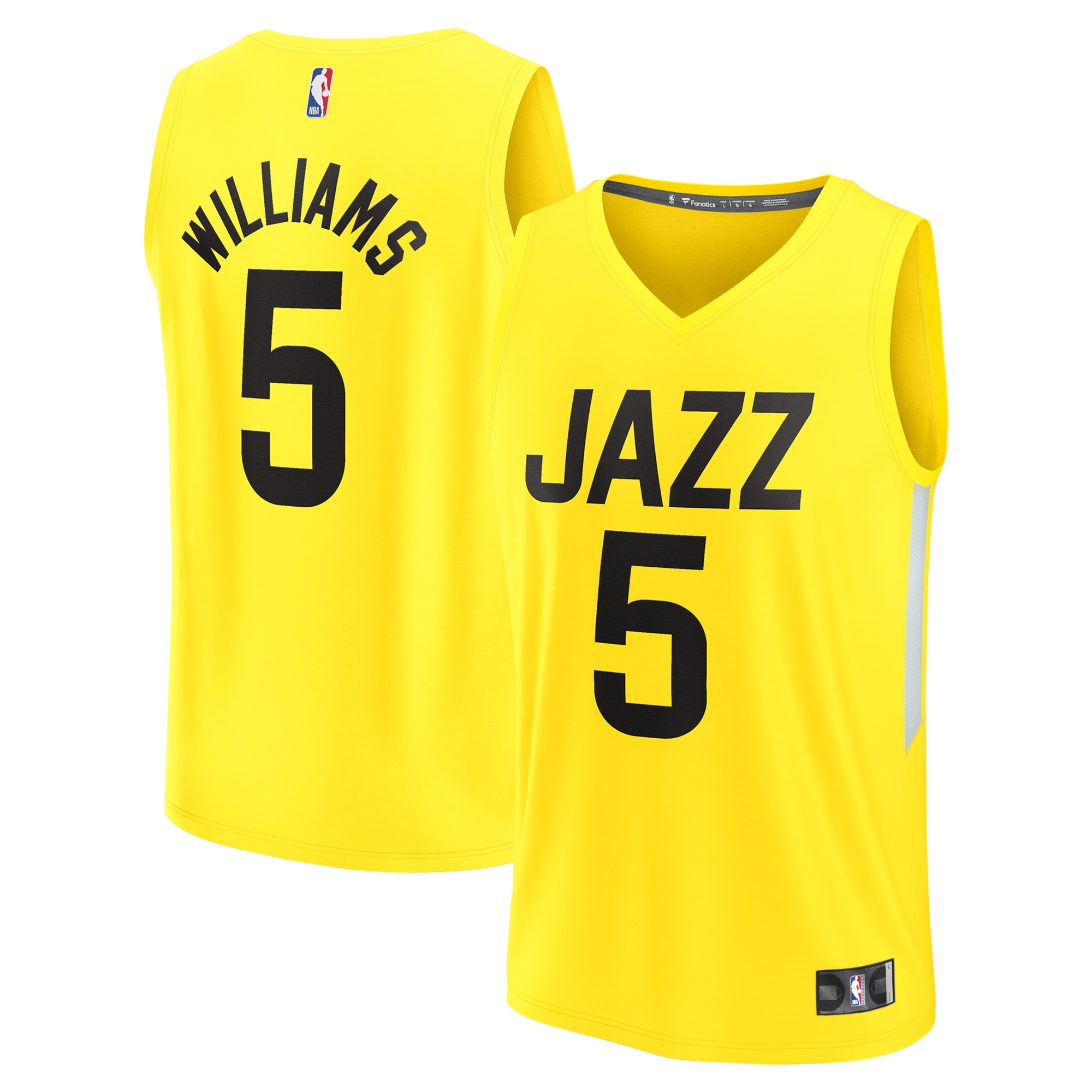 cody williams utah jazz fanatics youth 2024 nba draft fast break player jersey icon edition yellow 4602 vavss.jpg