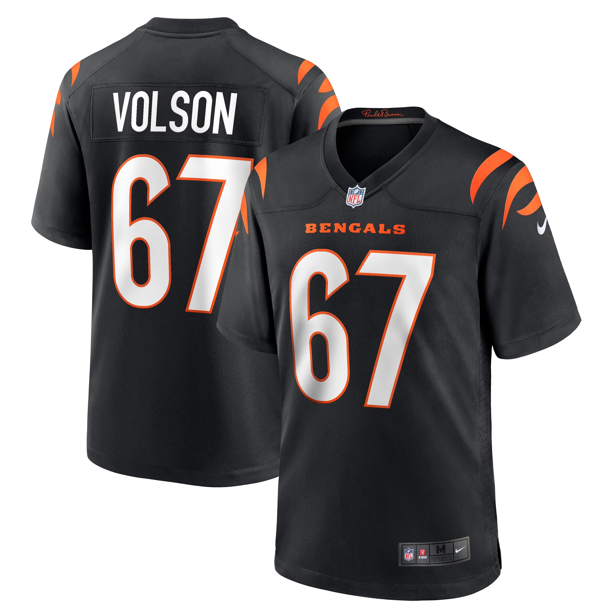 cordell volson cincinnati bengals nike game player jersey black 4964 4cnnj.jpg