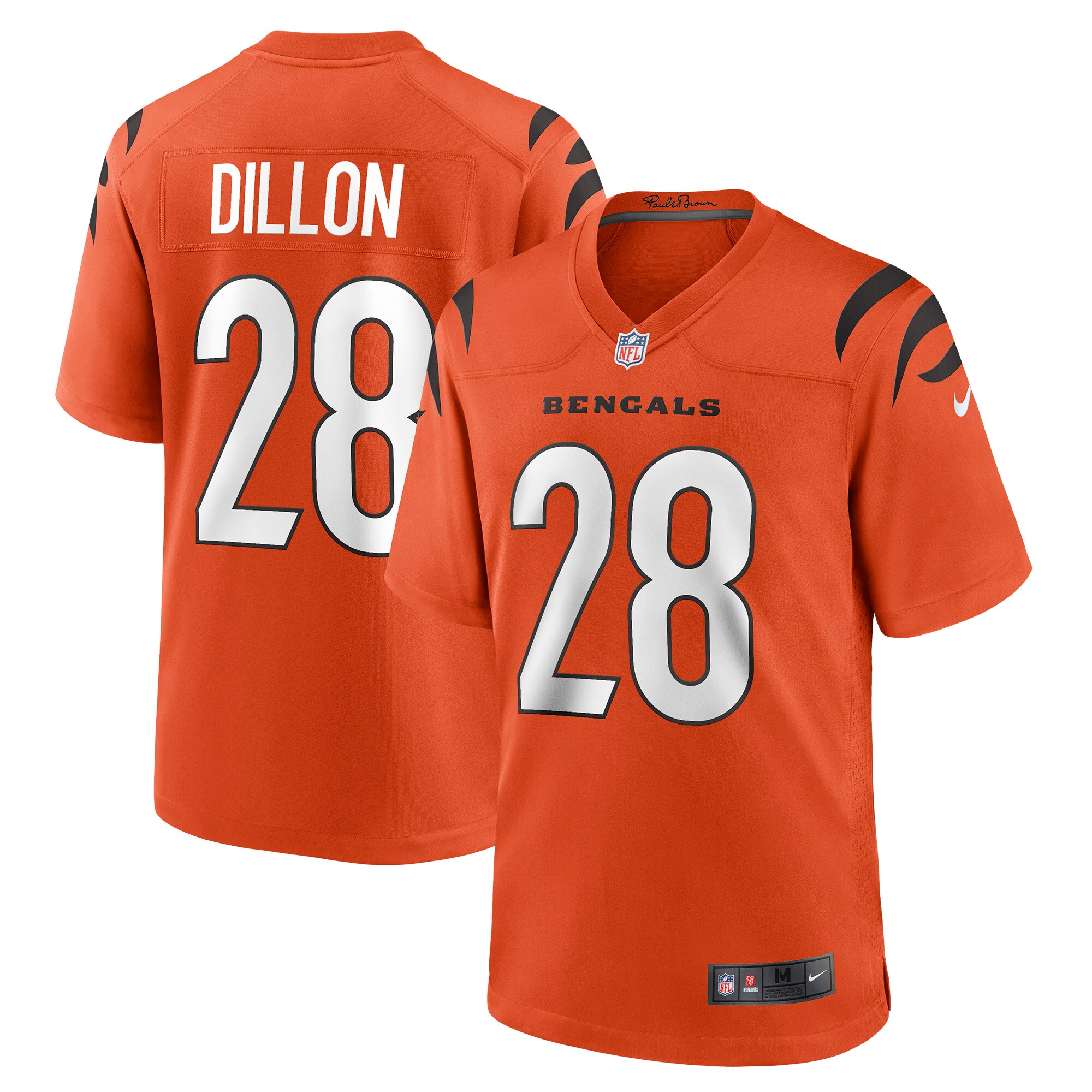 corey dillon cincinnati bengals nike retired player alternate game jersey orange 5180 sn03r.jpg