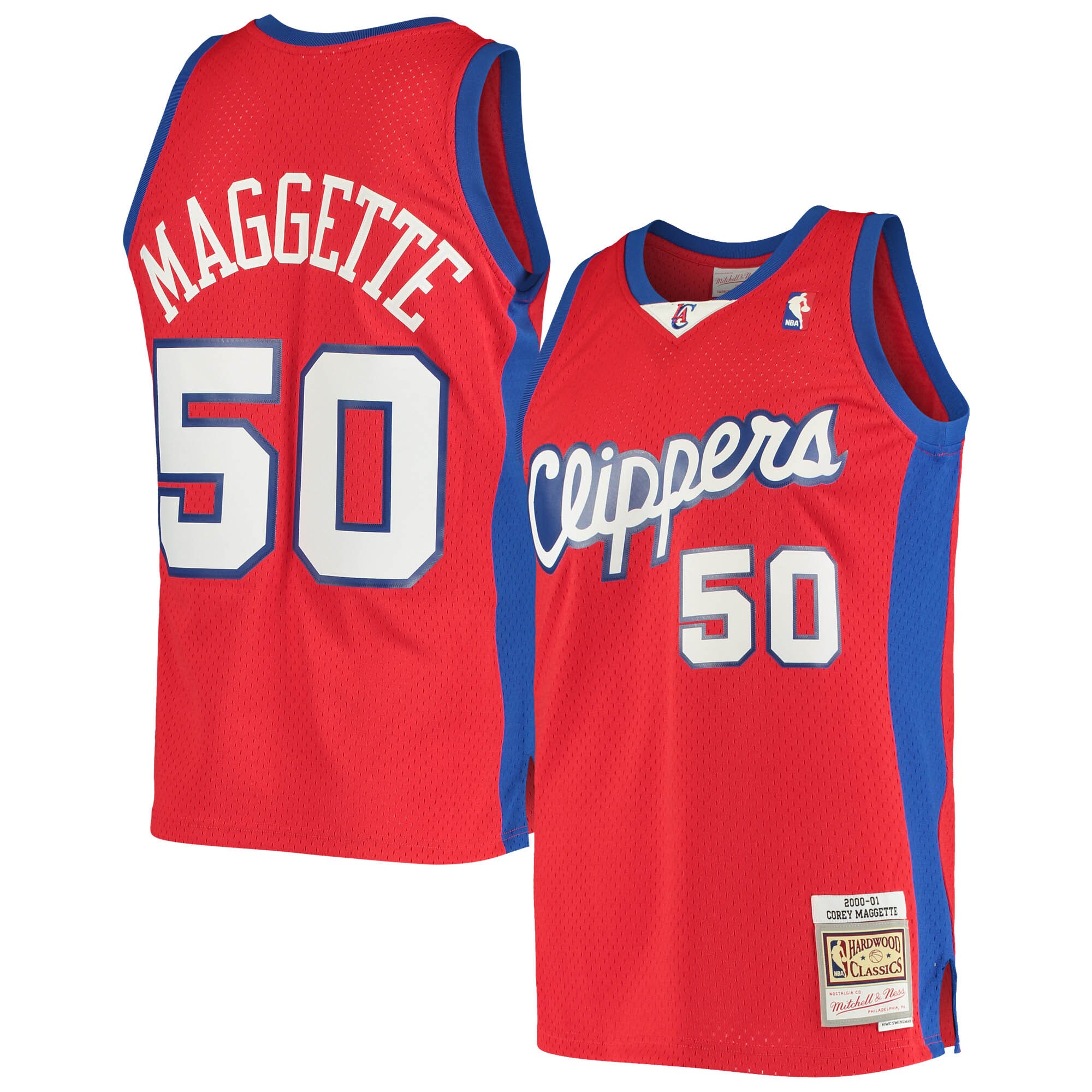 corey maggette la clippers mitchell 26amp ness 200102 hardwood classics swingman jersey red 3953 nwwwj.jpg
