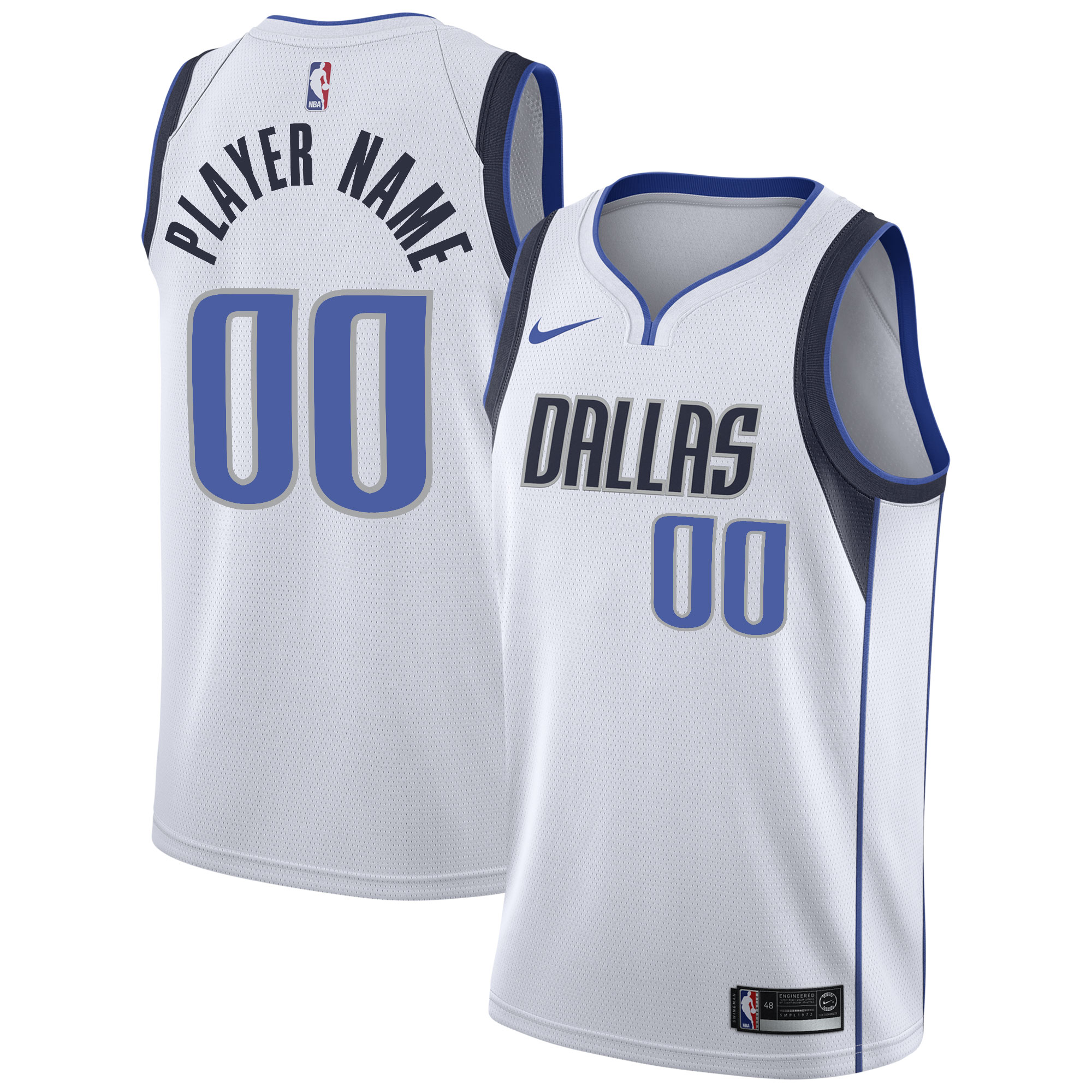 dallas mavericks nike 202021 swingman custom jersey association edition white 1302 ei2ge.jpg