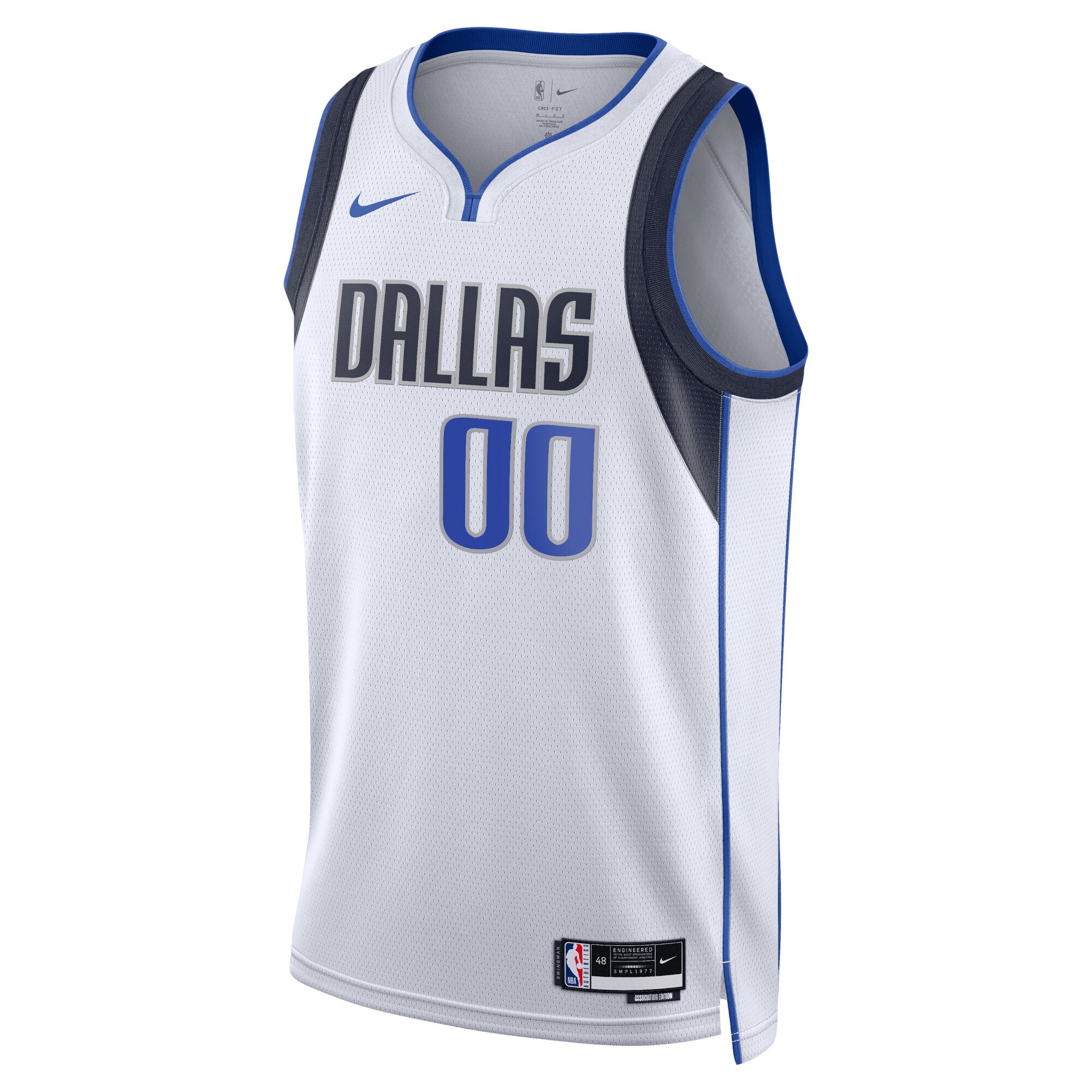 dallas mavericks nike unisex swingman custom jersey white association edition 2501 bfgad.jpg