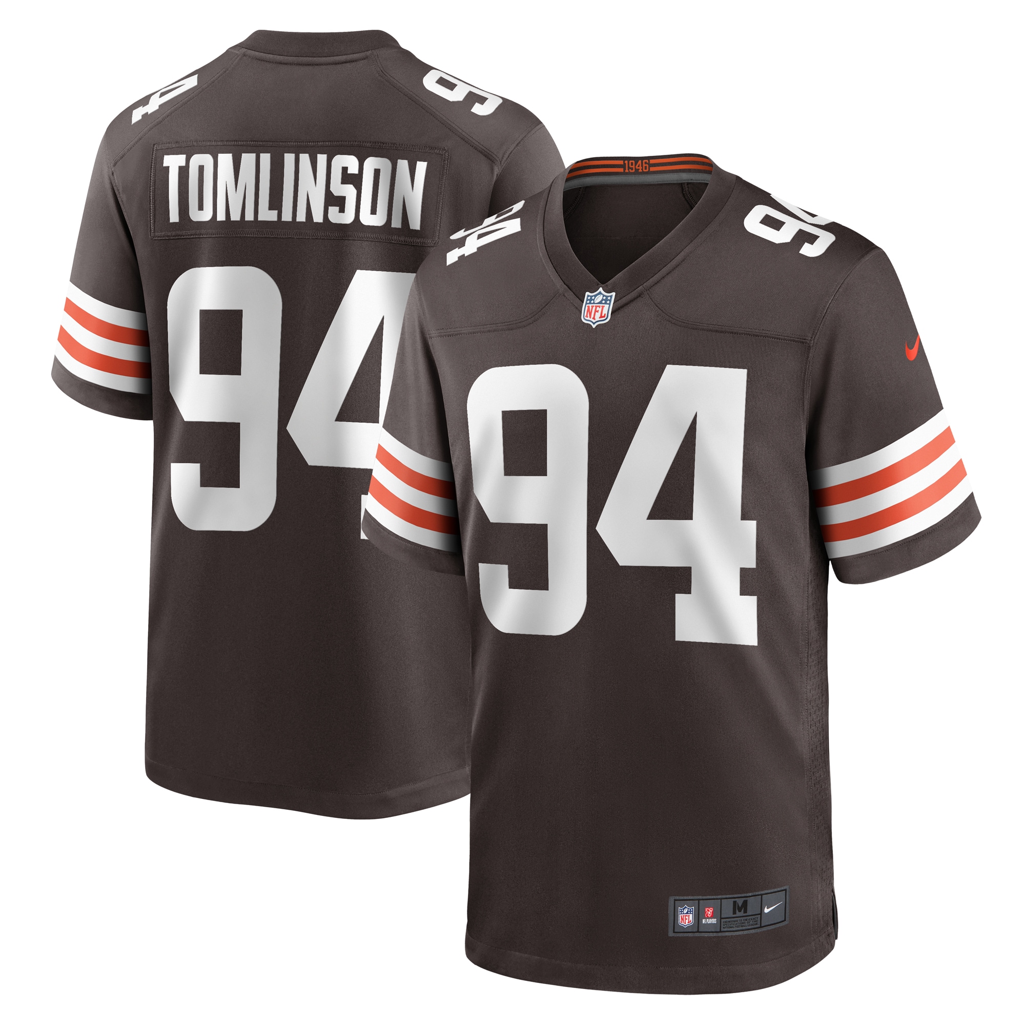 dalvin tomlinson cleveland browns nike game player jersey brown 5042 ykzei.jpg