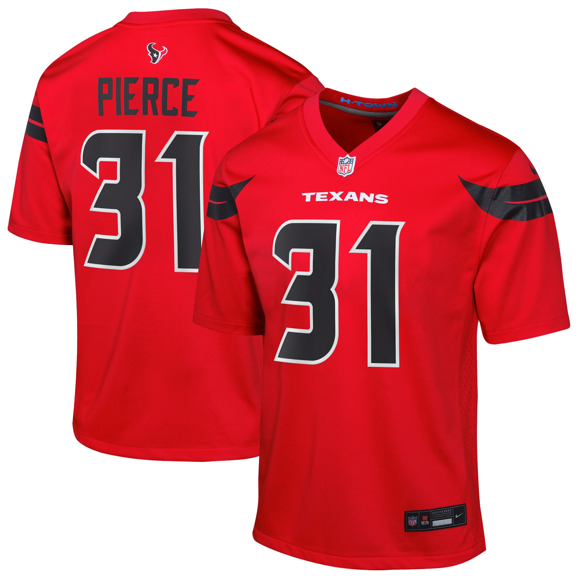 dameon pierce houston texans nike youth alternate game jersey red 5254 w2iki.jpg
