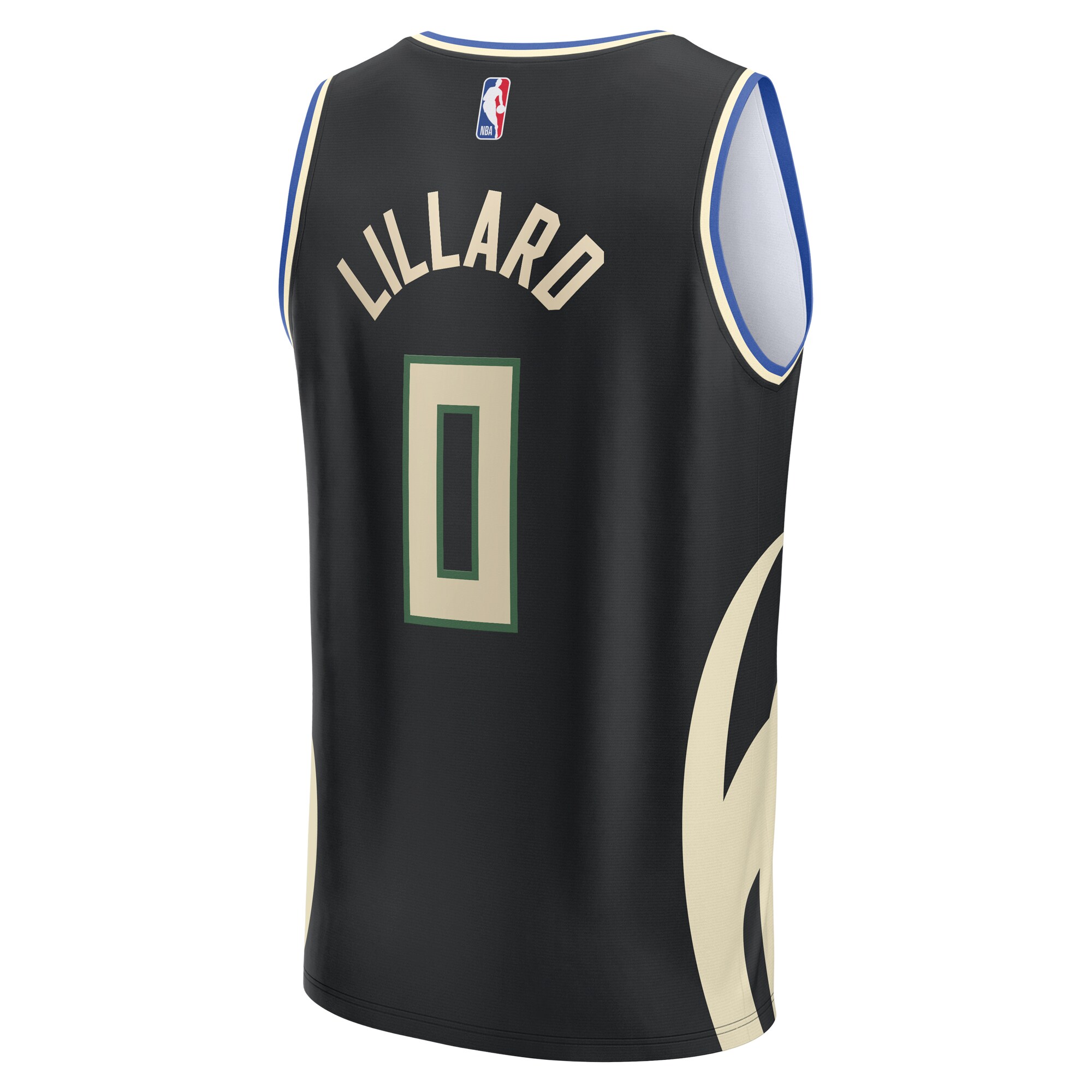damian lillard milwaukee bucks fanatics mens fast break player jersey statement edition black 3132 lkzd7.jpg