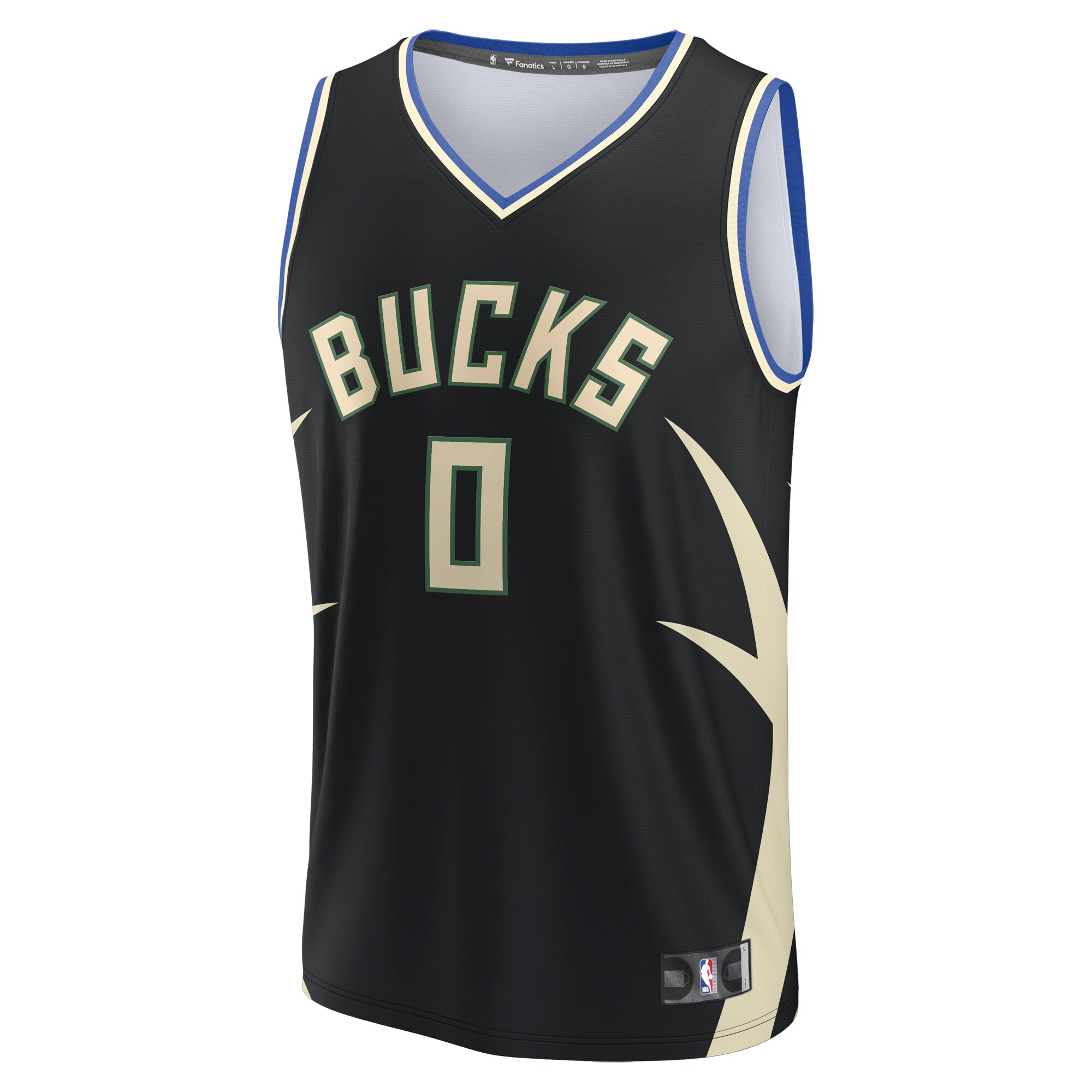 damian lillard milwaukee bucks fanatics youth fast break player jersey statement edition black 1042 7uj1x.jpg
