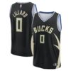 damian lillard milwaukee bucks fanatics youth fast break replica player jersey statement edition black 9651 yii6v.jpg