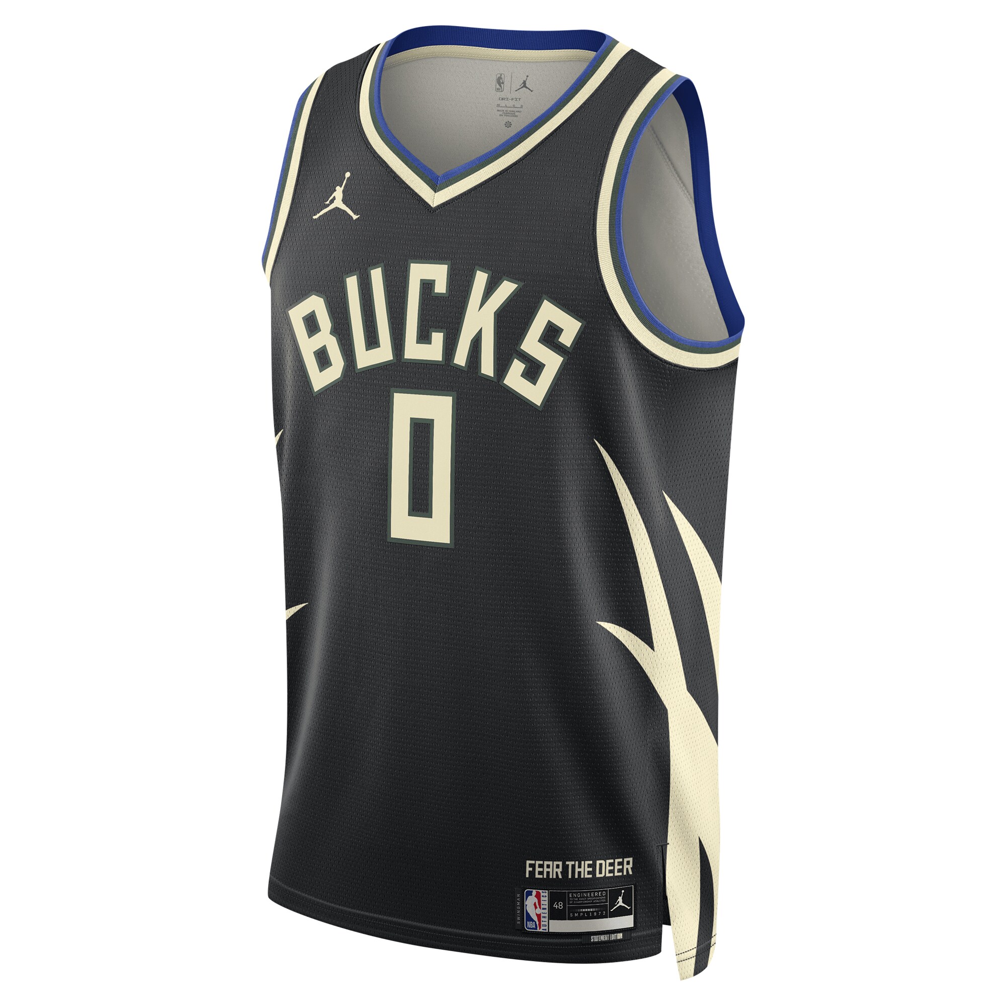 damian lillard milwaukee bucks jordan brand unisex swingman player jersey statement edition black 8038 a7tpe.jpg
