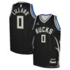 damian lillard milwaukee bucks jordan brand youth swingman jersey statement edition black 3300 4nnuk.jpg