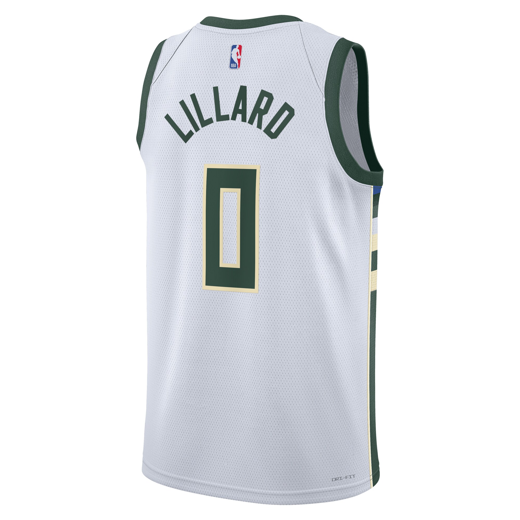 damian lillard milwaukee bucks nike unisex fear the deer swingman player jersey association edition white 8881 g18ij.jpg