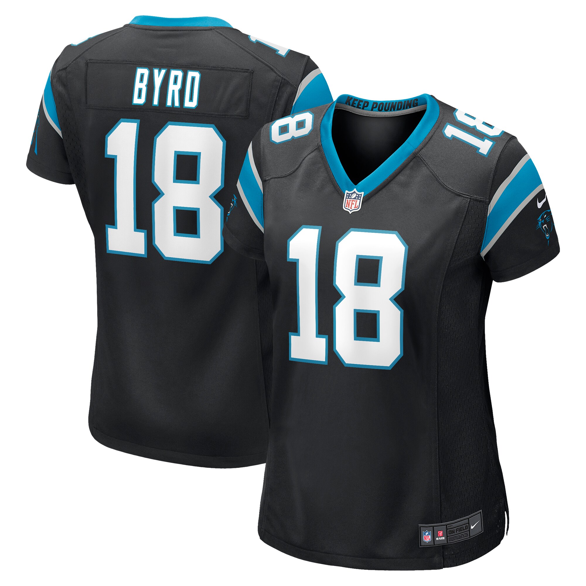 damiere byrd carolina panthers nike womens game player jersey black 8396 g3az9.jpg