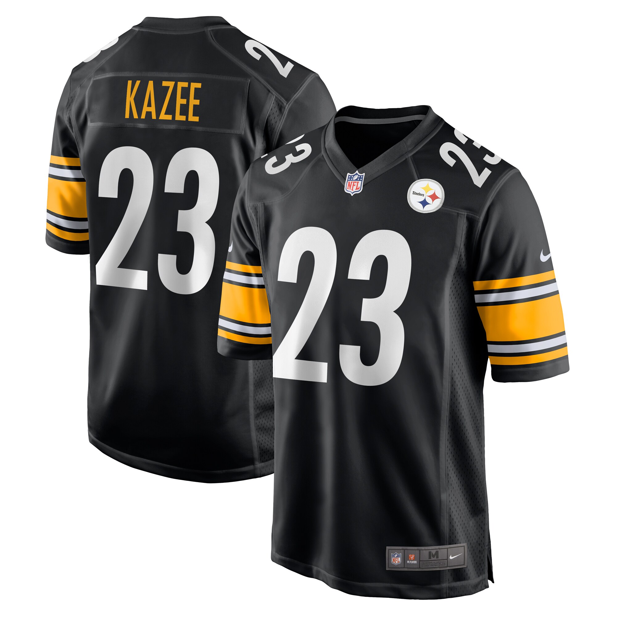 damontae kazee pittsburgh steelers nike game jersey black 8277 jwghr.jpg