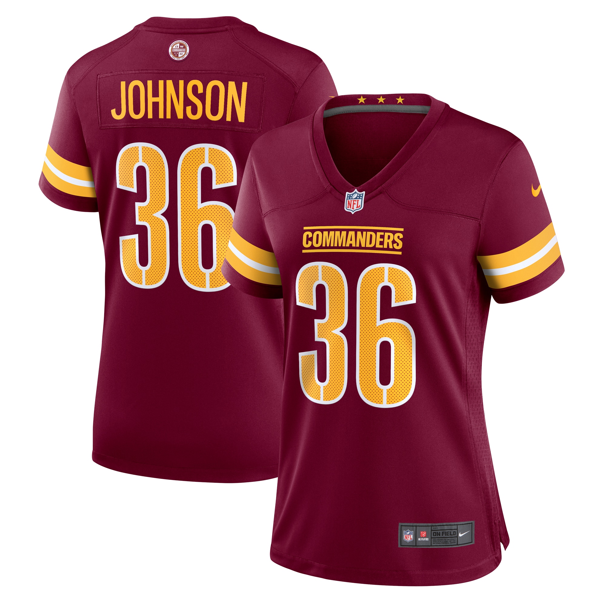 danny johnson washington commanders nike womens game jersey burgundy 8897 hebdb.jpg