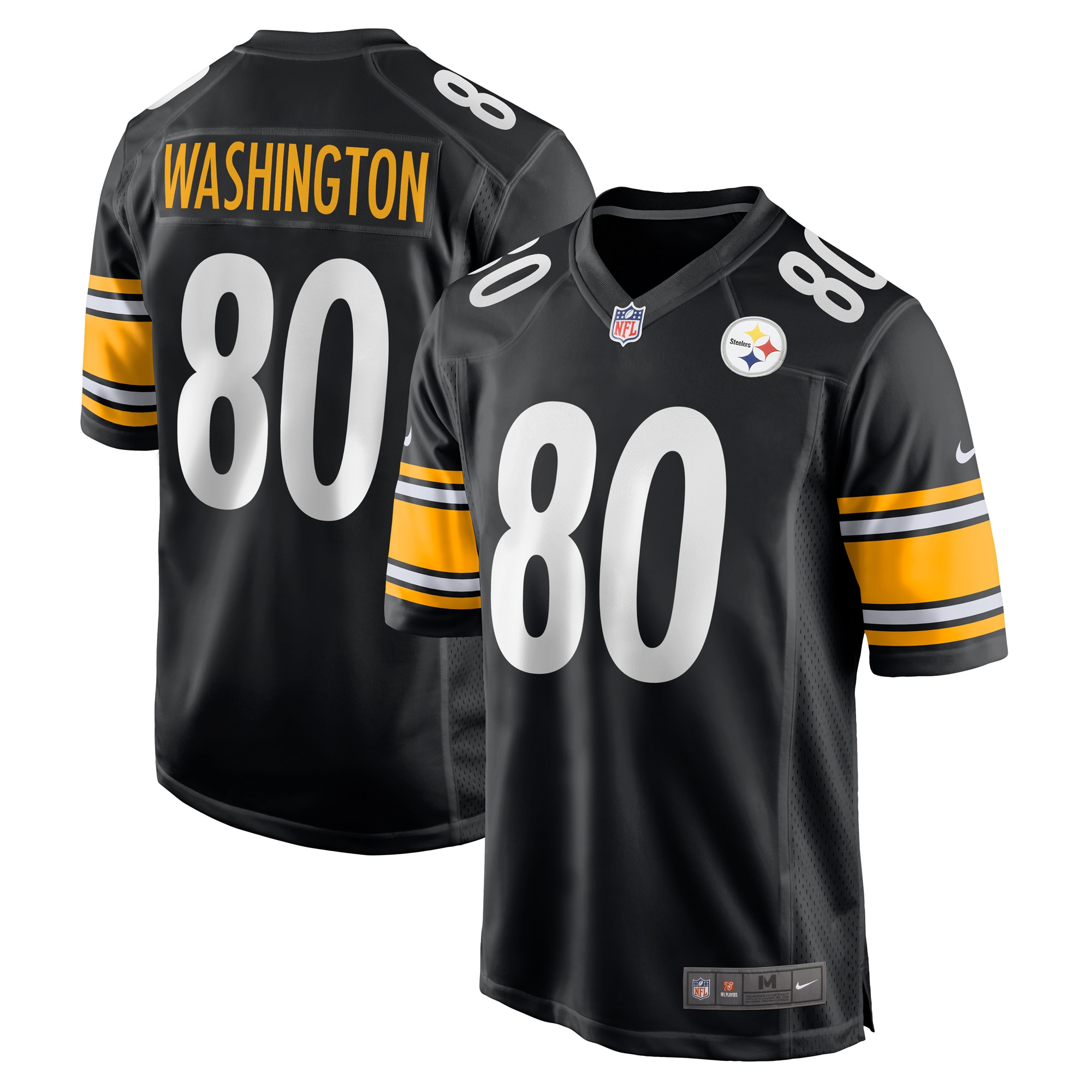 darnell washington pittsburgh steelers nike 2023 nfl draft pick game jersey black 8145 pnnlf.jpg