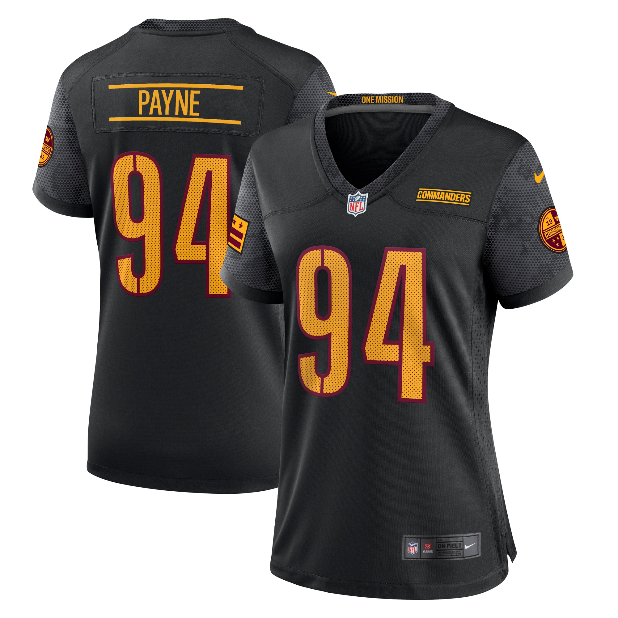daron payne washington commanders nike womens alternate game jersey black 6386 vwtij.jpg