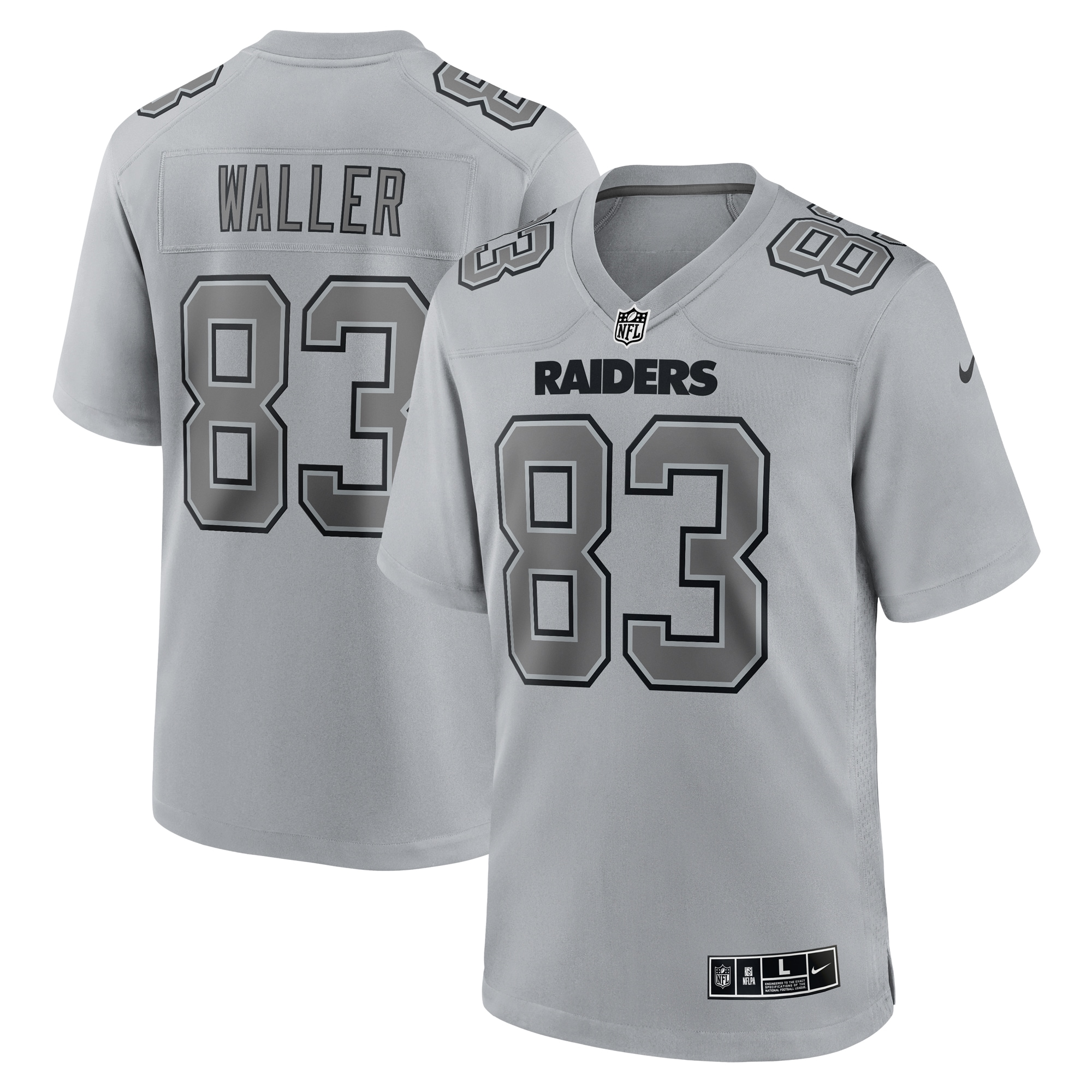 darren waller las vegas raiders nike atmosphere fashion game jersey gray 1634 z4z0o.jpg