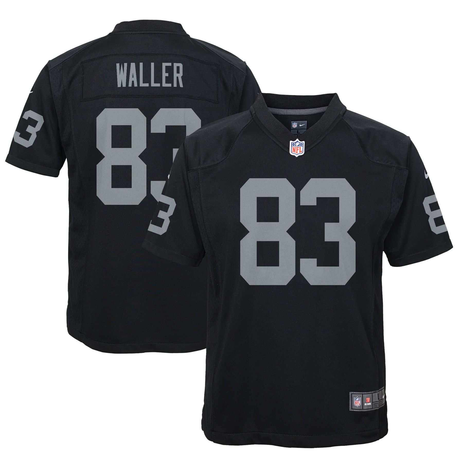 darren waller las vegas raiders nike youth game jersey black 1514 lc8xq.jpg