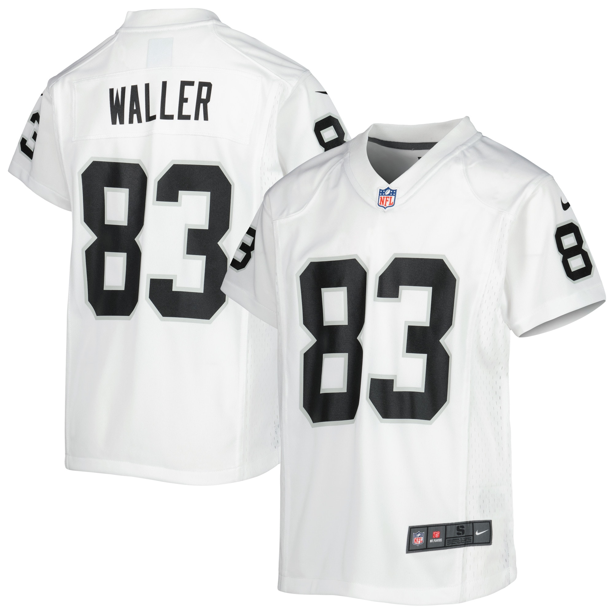 darren waller las vegas raiders nike youth game jersey white 7643 cnhnd.jpg