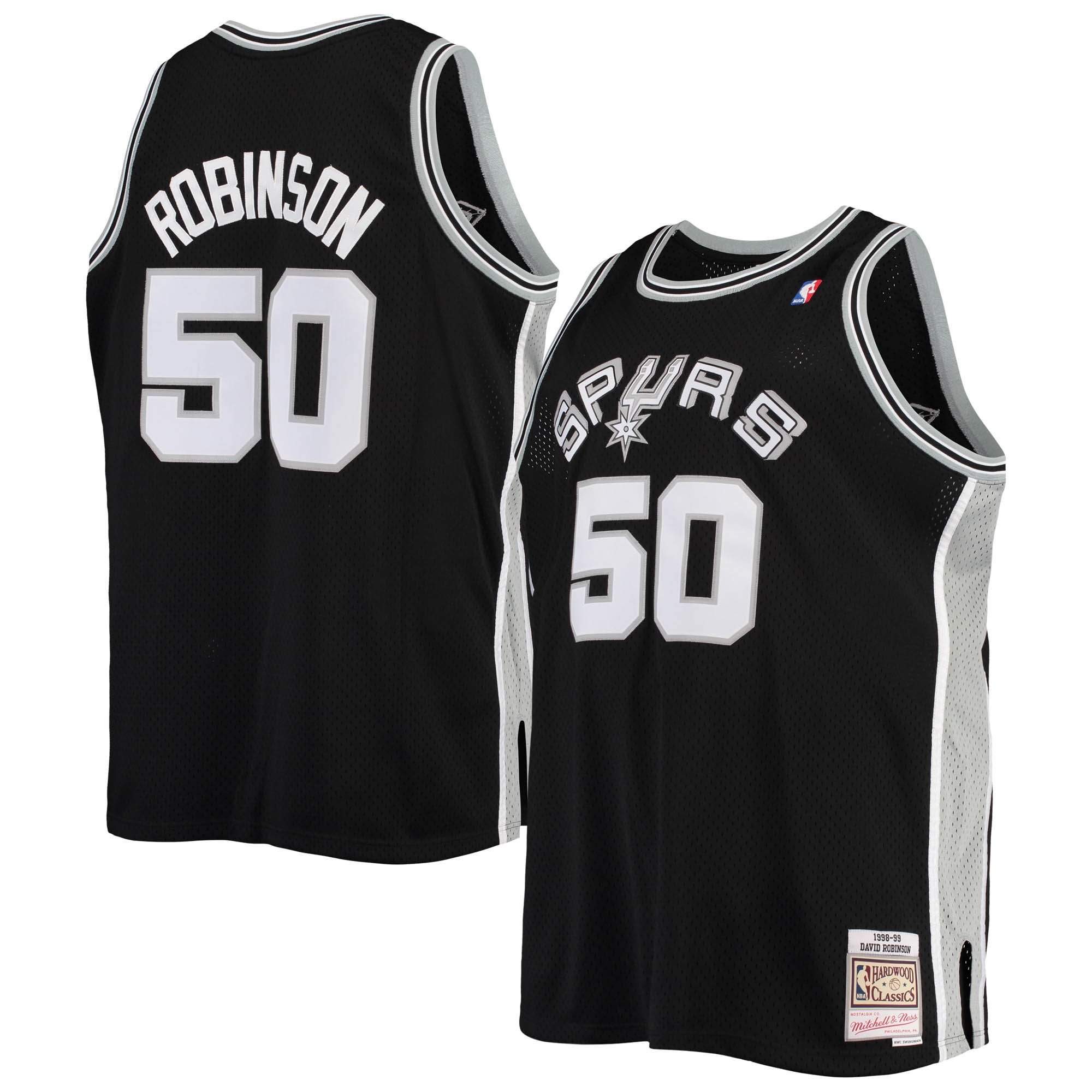 david robinson san antonio spurs mitchell 26amp ness 199899 big 26amp tall hardwood classics swingman jersey black 7162 gmuqt.jpg