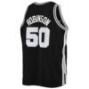 david robinson san antonio spurs mitchell 26amp ness 199899 big 26amp tall hardwood classics swingman jersey black 8836 wewh4.jpg