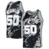 david robinson san antonio spurs mitchell 26amp ness 199899 hardwood classics marble swingman jersey black 6874 klqp6.jpg