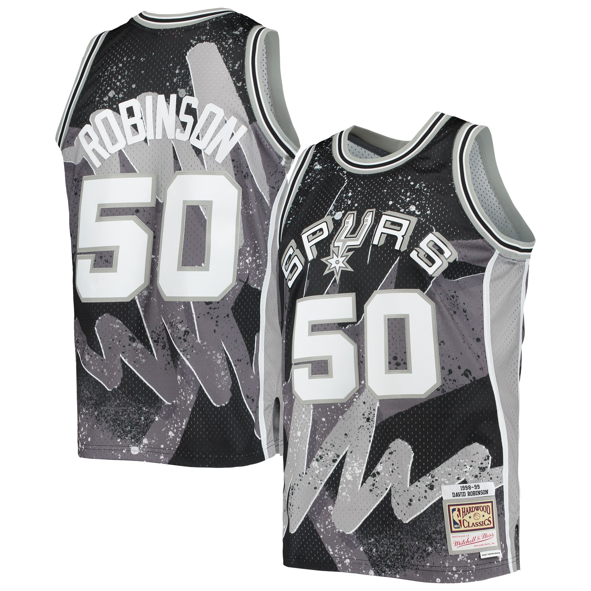 david robinson san antonio spurs mitchell 26amp ness hardwood classics 199899 hyper hoops swingman jersey black 4044 ufxpz.jpg