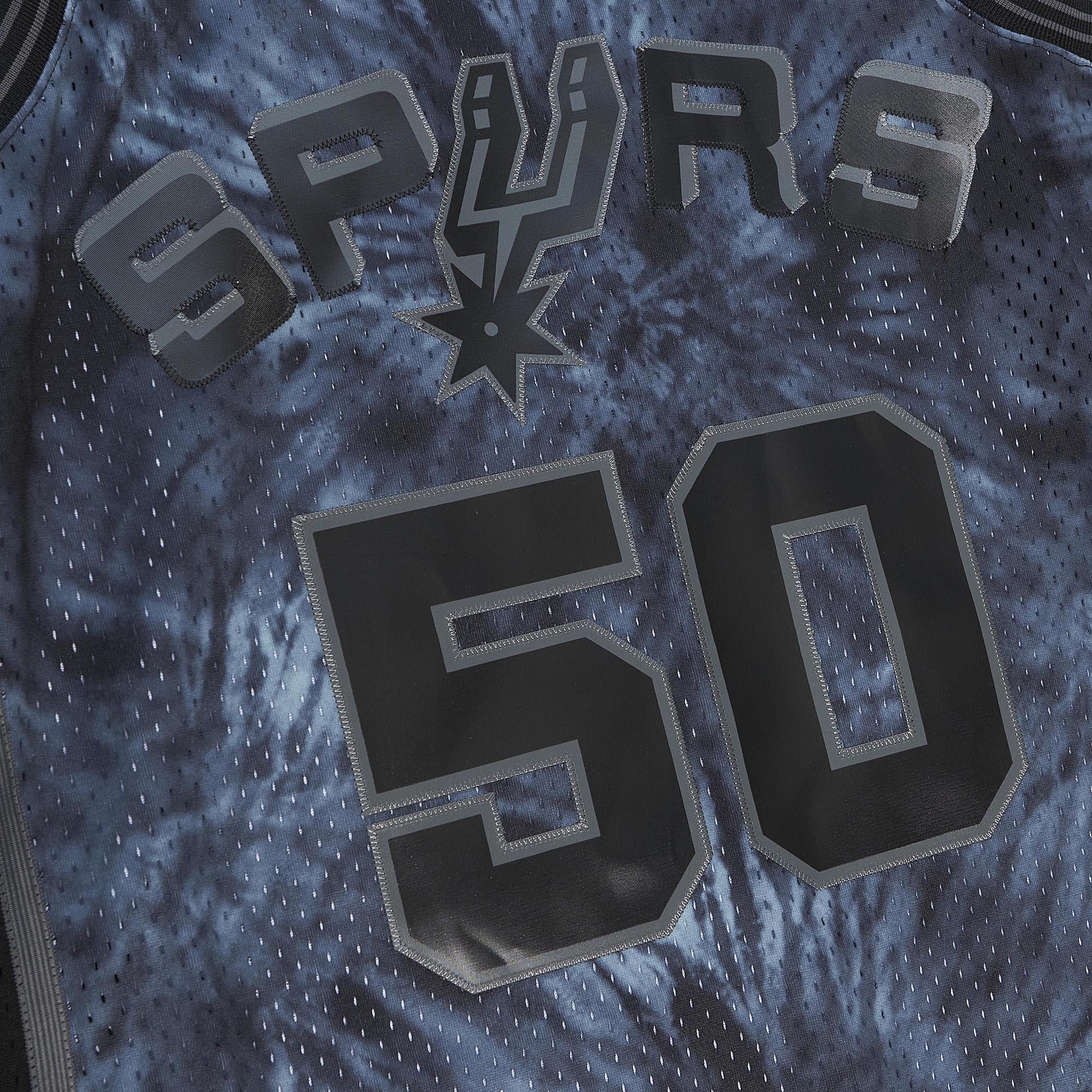 david robinson san antonio spurs mitchell 26amp ness hardwood classics 199899 tie dye swingman jersey black 1098 ic6k8.jpg