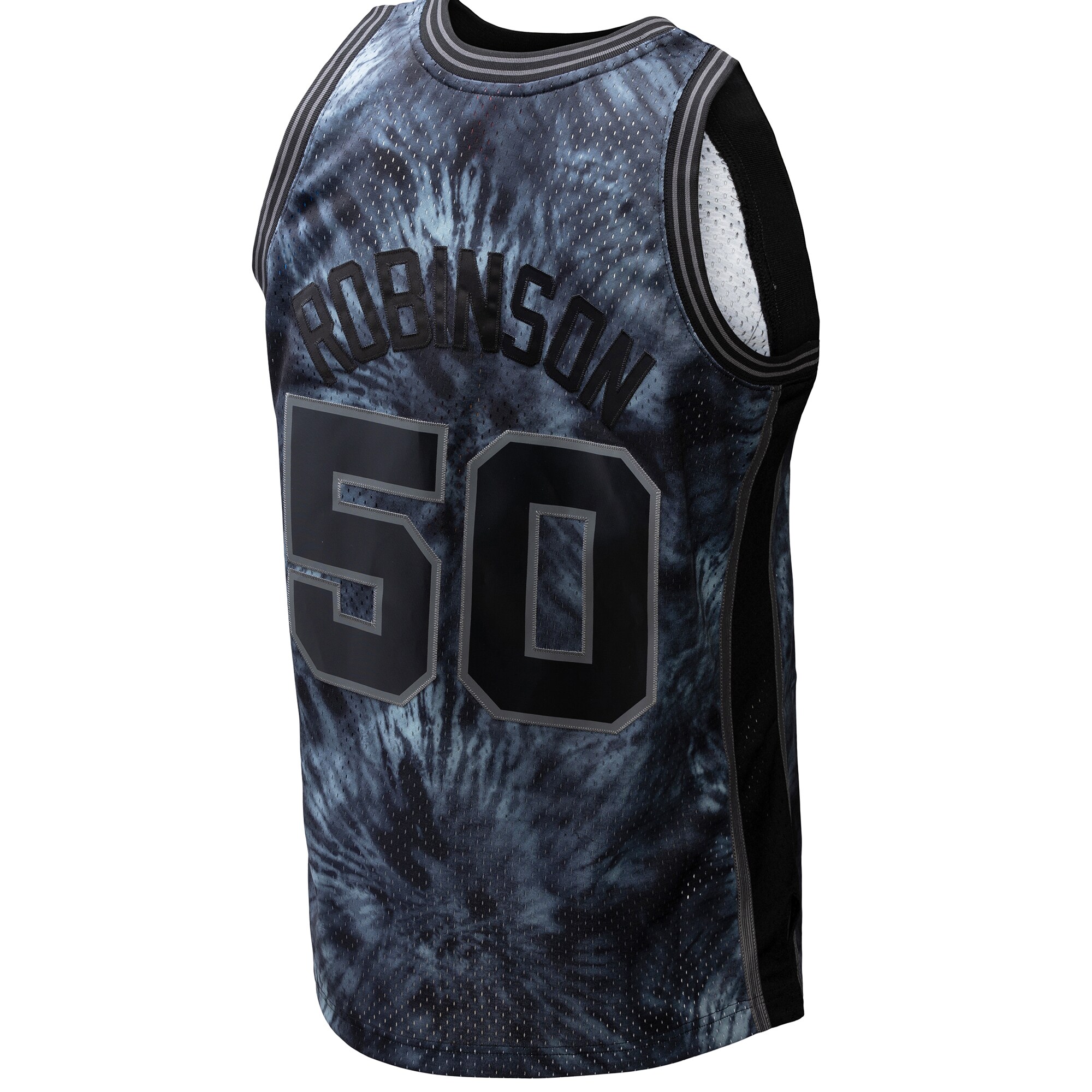 david robinson san antonio spurs mitchell 26amp ness hardwood classics 199899 tie dye swingman jersey black 7990 cladd.jpg