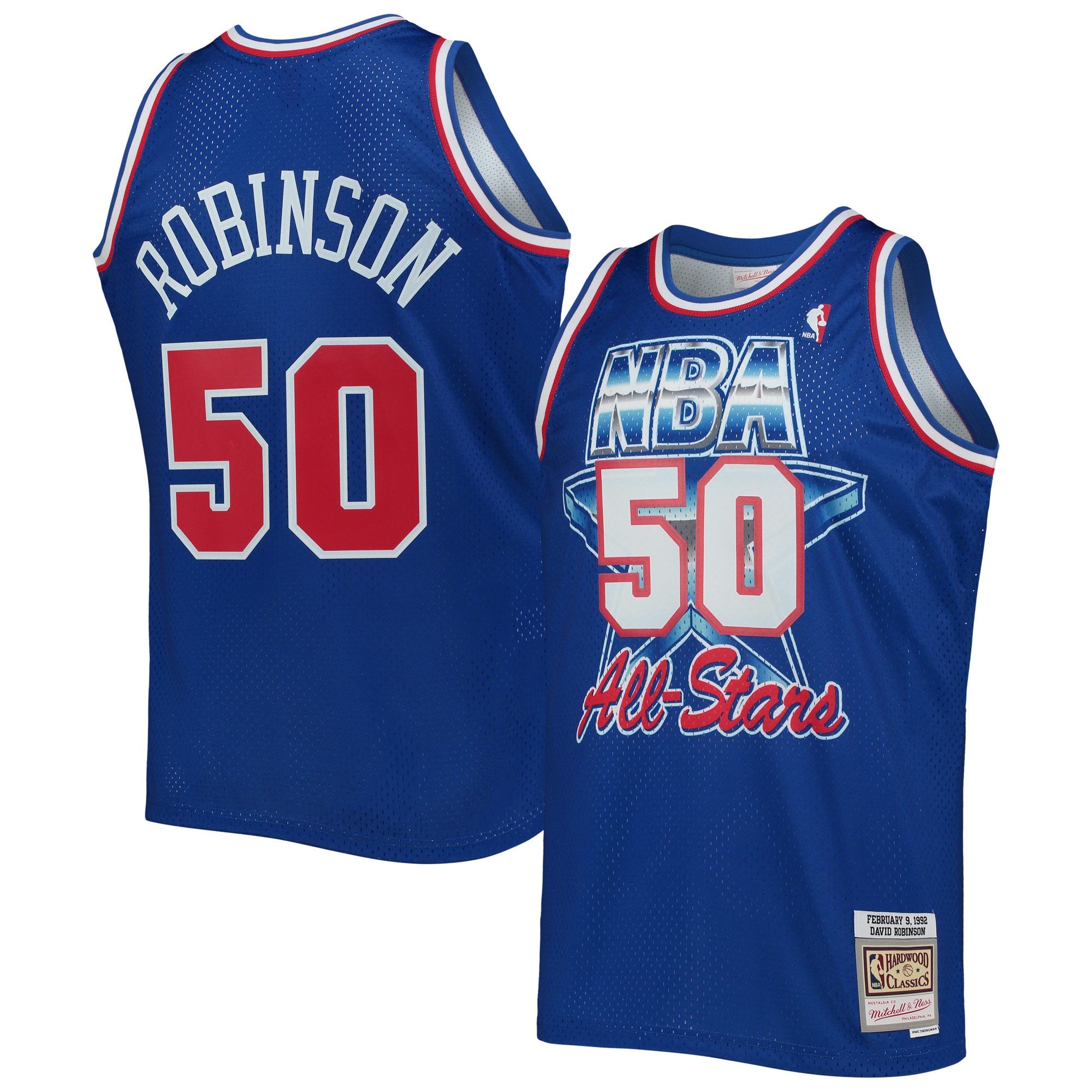 david robinson western conference mitchell 26amp ness hardwood classics 1992 nba all star game swingman jersey royal 1733 qlf9b.jpg